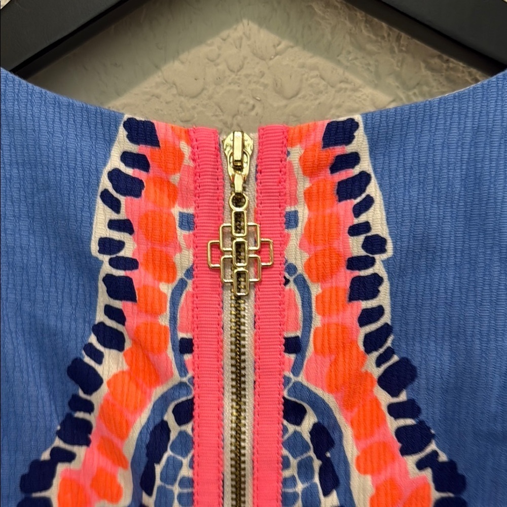 Lilly pulitzer Colorful Mini Dress  size 0 - Picture 11 of 13